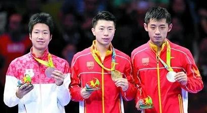 德国队险胜中国队,张继科带队取胜 德国队险胜中国队,张继科带队取胜